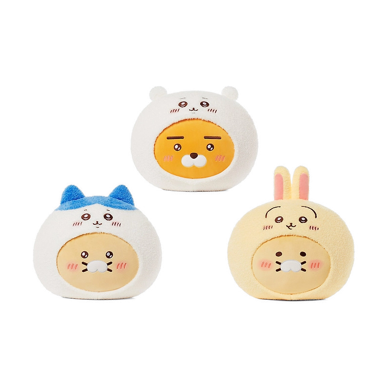 Chiikawa X Kakao Friends Face Cushion