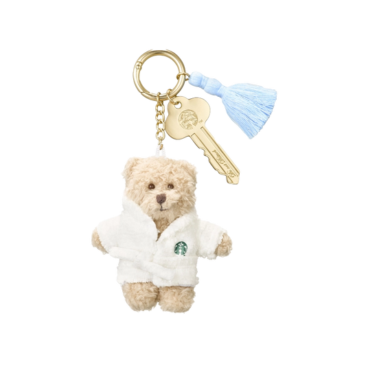 Starbucks Korea [Hotel Starbucks] Robe Bearista Plush Keyring