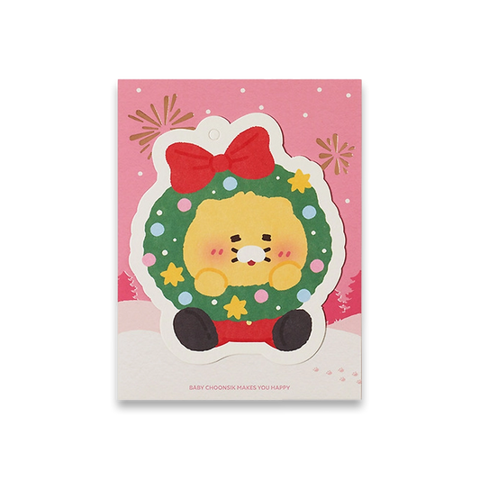 Kakao Friends [Merry Choon Christmas] Ornament Card