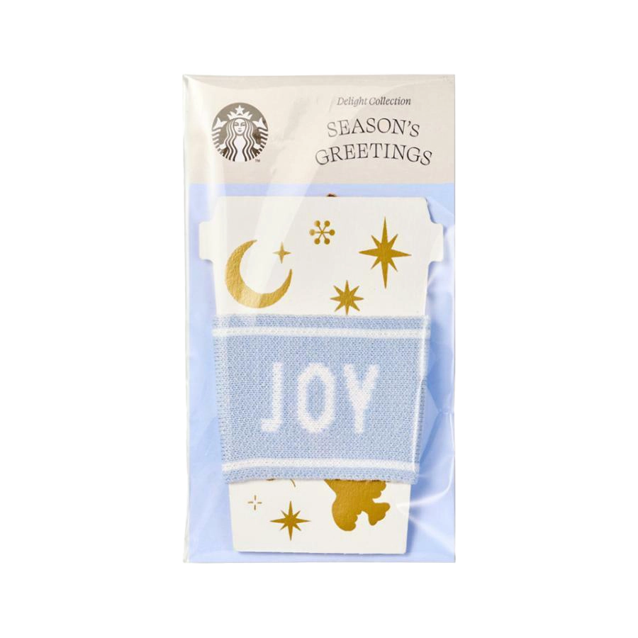 Starbucks Korea [Holiday Delight] Jacquard Sleeve Card Set