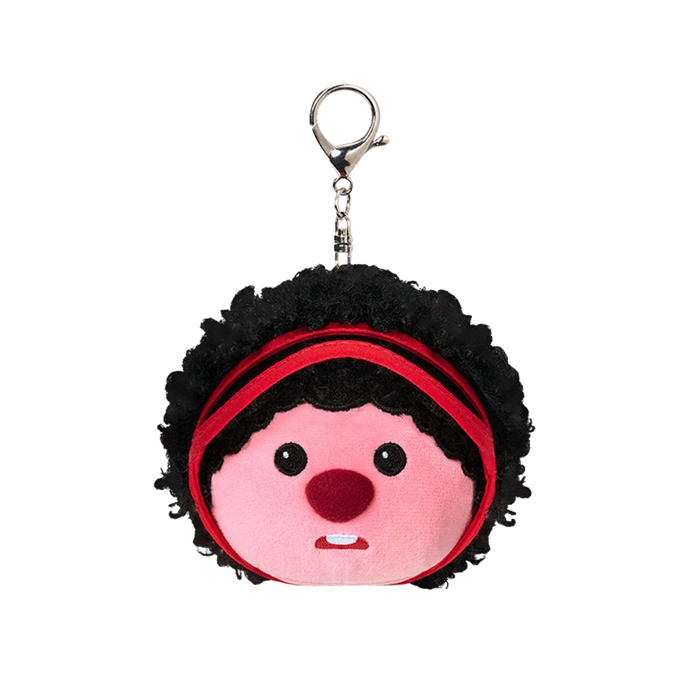Zanmang Loopy Village Vacation Face Plush Doll Keyring