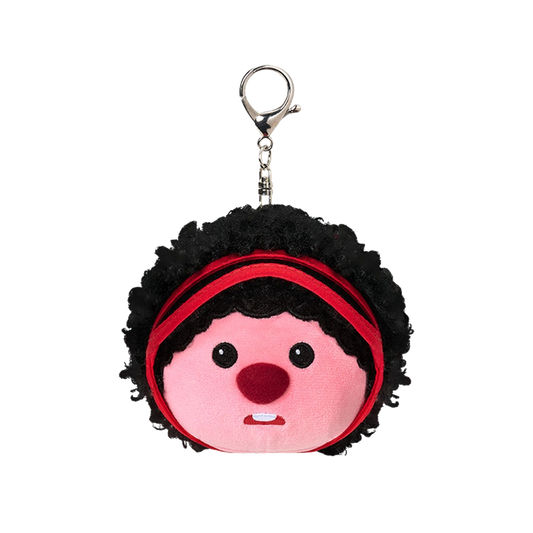 Zanmang Loopy Village Vacation Face Plush Doll Keyring