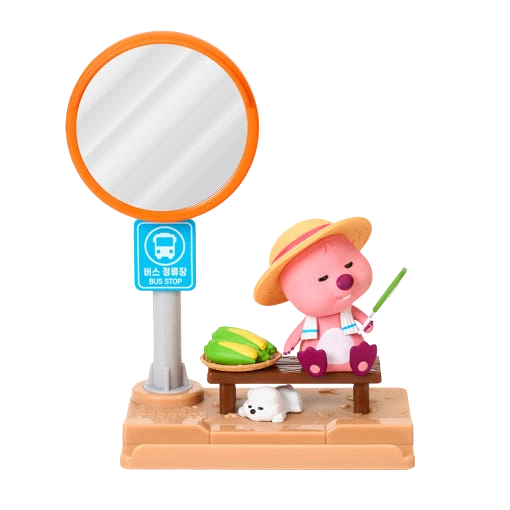 Zanmang Loopy Village Vacation Desk Mirror