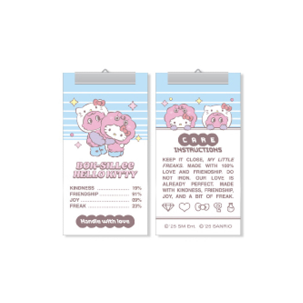 SHINee KEY [Where is KEY? with HELLO KITTY] DIY Keyring - Label Charm