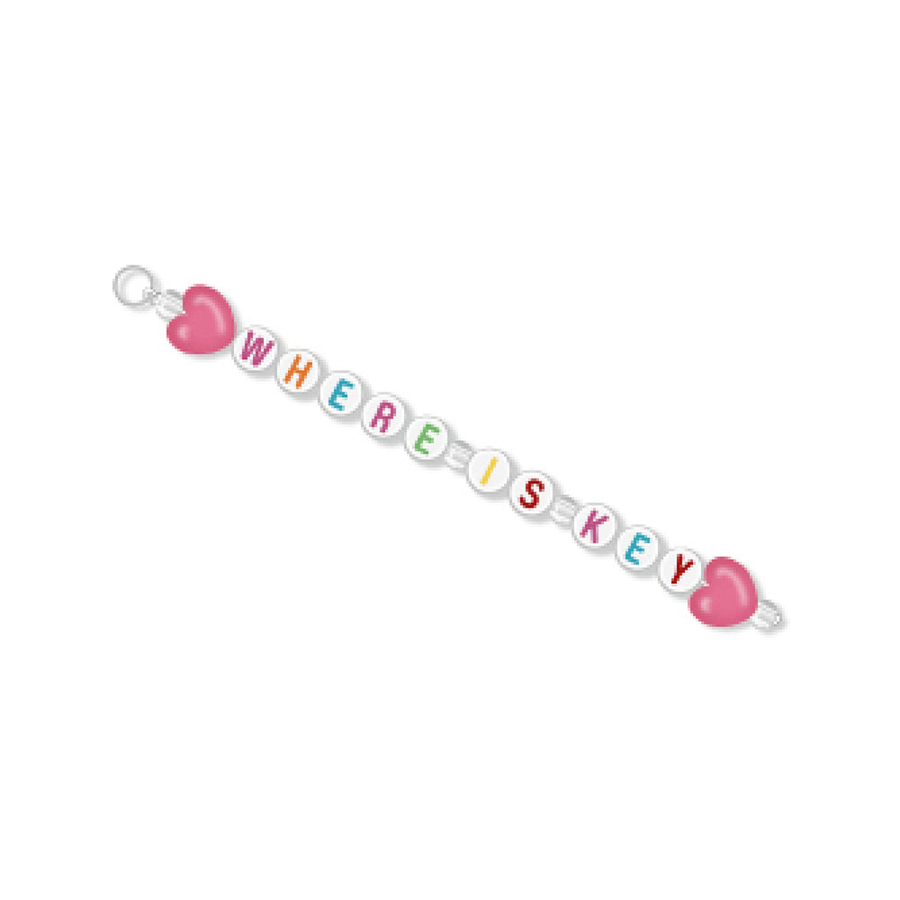 SHINee KEY [Where is KEY? with HELLO KITTY] DIY Keyring - Beads Charm