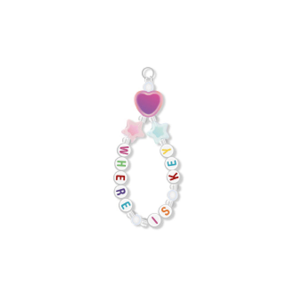SHINee KEY [Where is KEY? with HELLO KITTY] DIY Keyring - Beads Charm