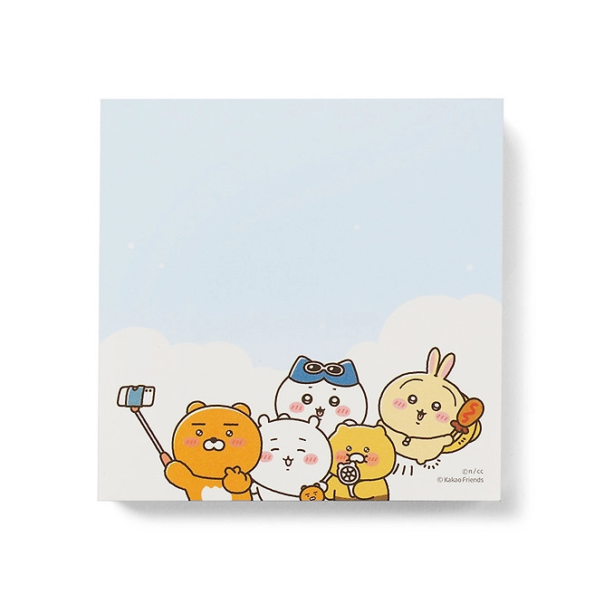 Chiikawa X Kakao Friends Memo Pad