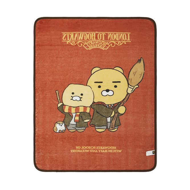 Kakao Friends X Harry Potter Fleece Blanket