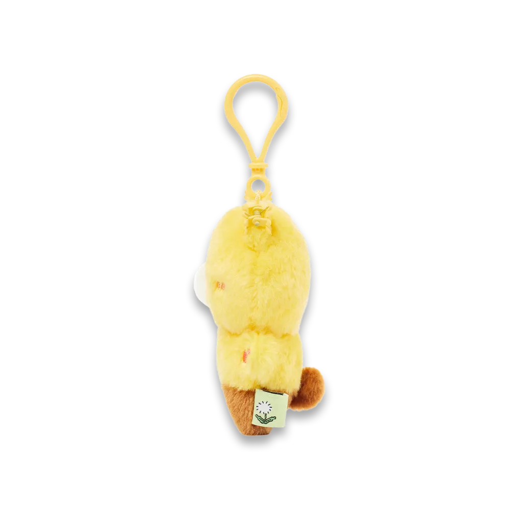 KAKAO FRIENDS [A Day of Fluffy Choonsik] Plush Doll Keyring