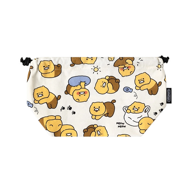 Kakao Friends [Ordinary Choonsik] Pattern String Pouch