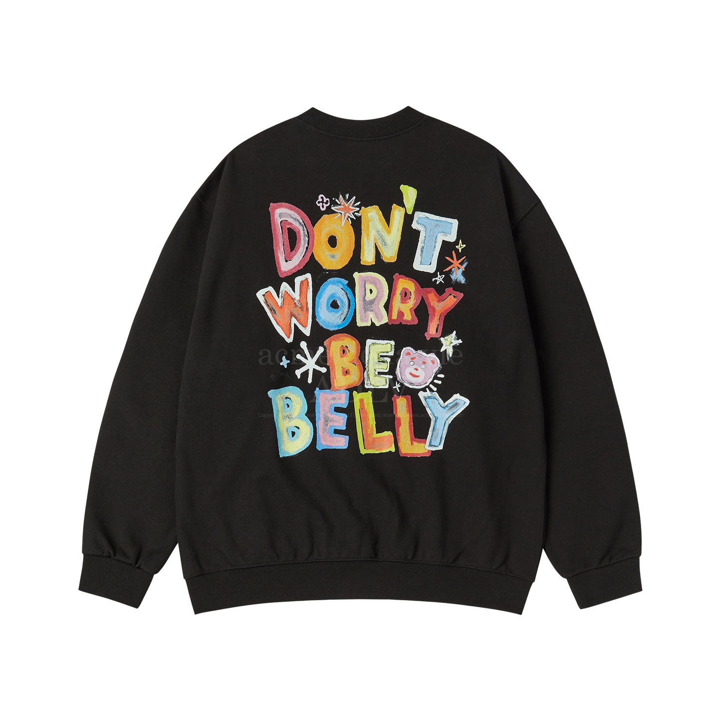 Bellygom X ADLV Belly Collage Logo Sweatshirt