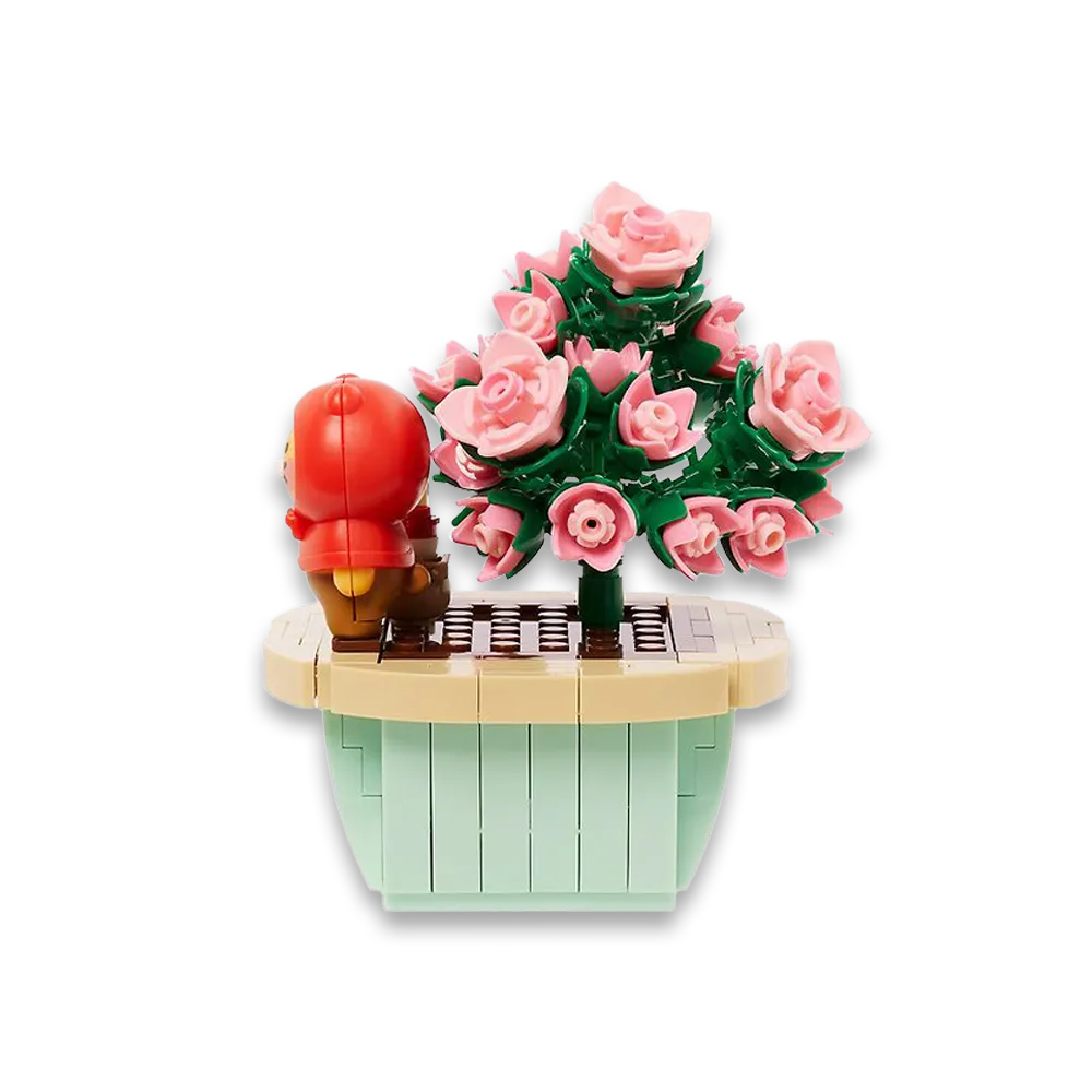 Kakao Friends Choonsik Mini Pot Brick Figure