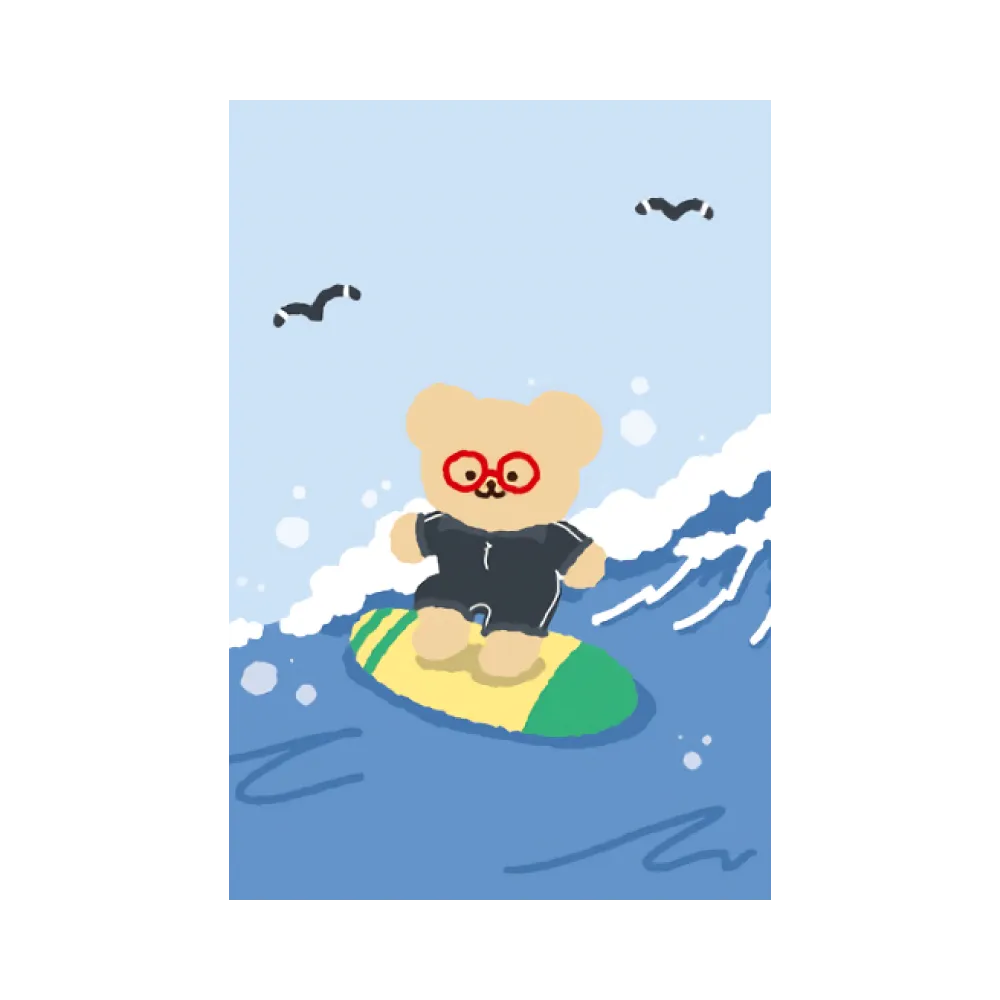 Teteum Friends Love Jeju Postcards
