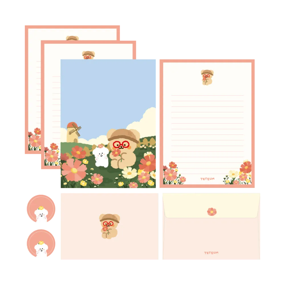 Teteum Friends Letter Set