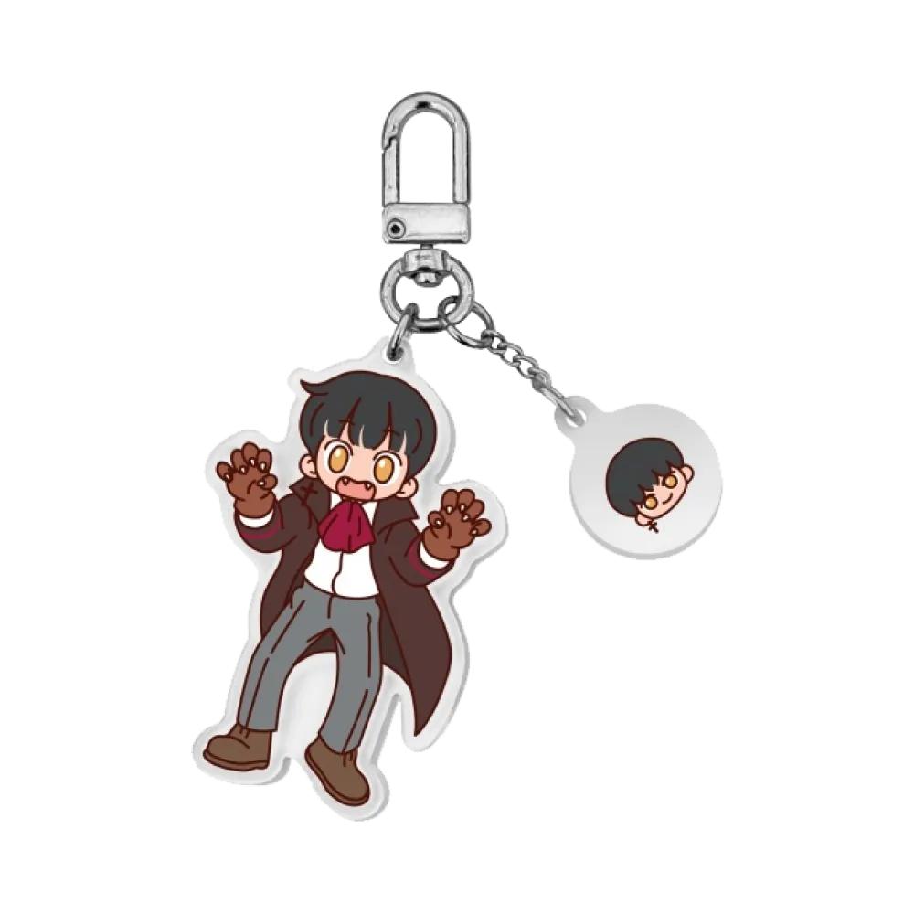 Dark Moon Keyring