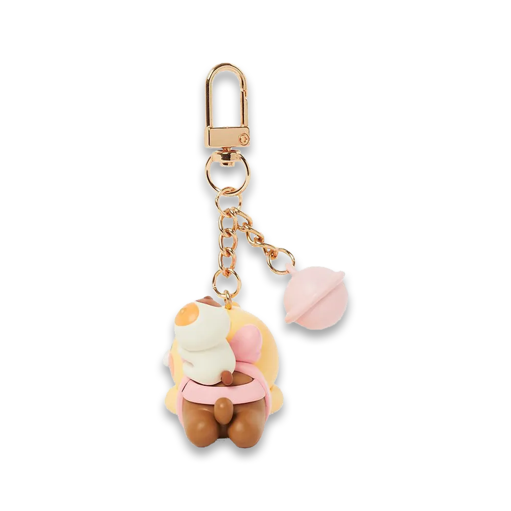 Kakao Friends [Choonsik is the Best Cat] Ribbon Figure Keyring