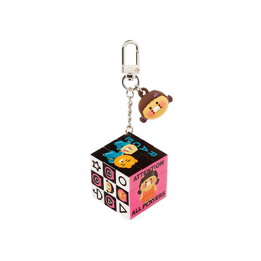 Kakao Friends X Squid Game Cube Keyring