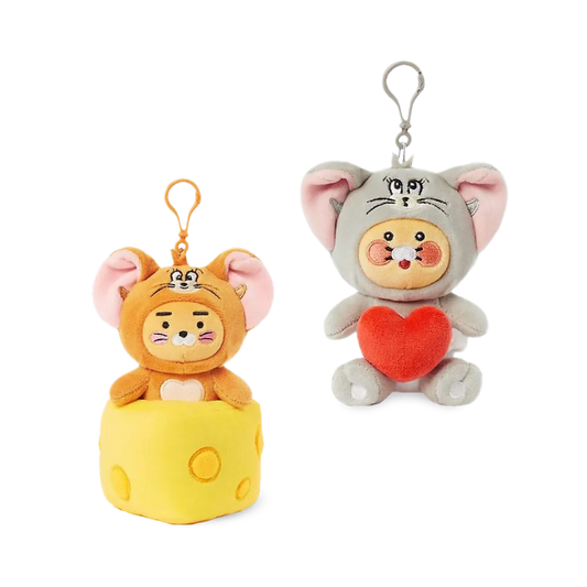 KAKAO FRIENDS X Tom & Jerry Plush Doll Keyring