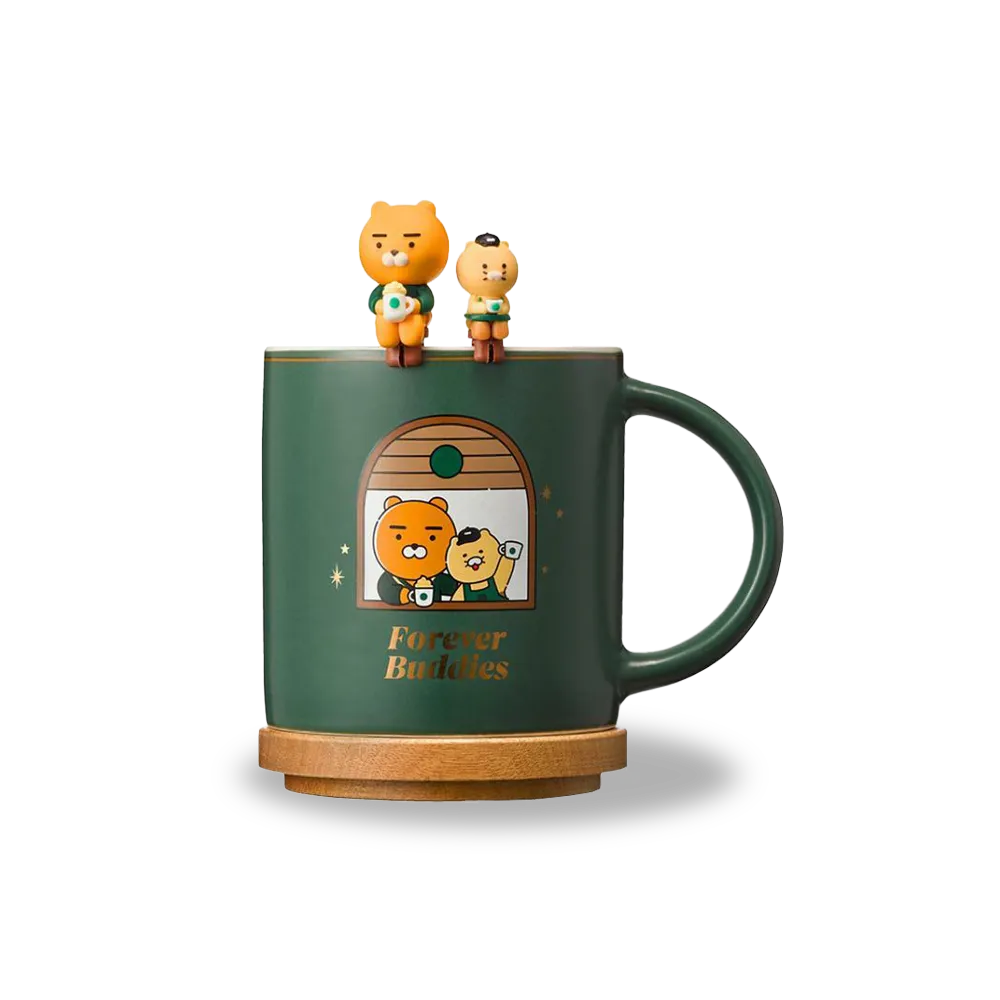 Kakao Friends X Starbucks Korea MyBuddy Figure Mug Set 355ml