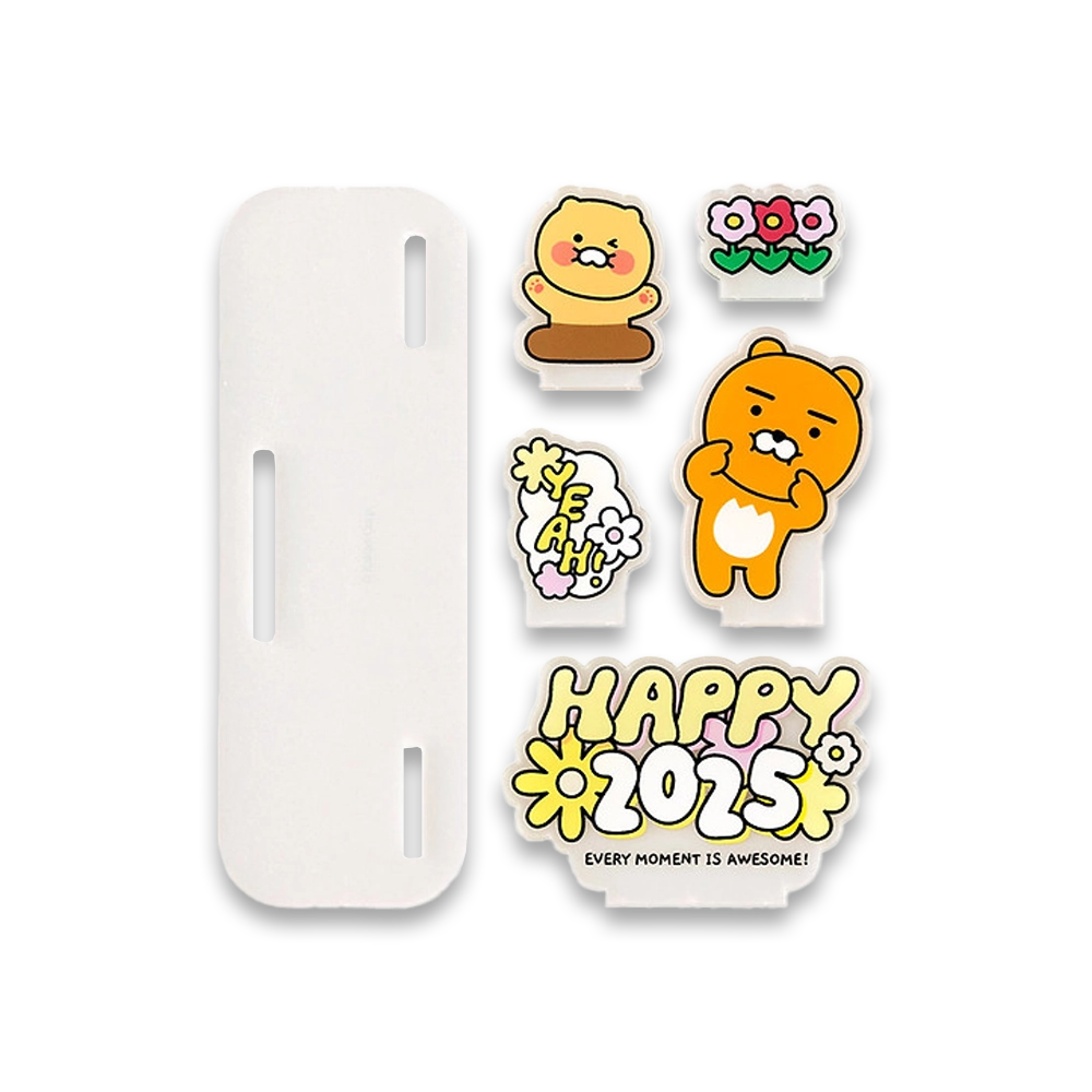 Kakao Friends 2025 Acrylic Desk Calendar