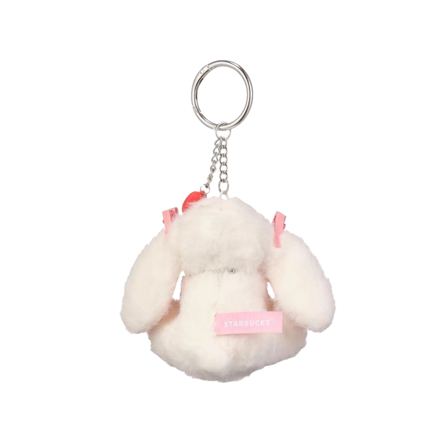 Starbucks Korea Sweetie Fluffy Bunny Keyring