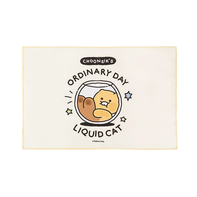 Kakao Friends [Ordinary Choonsik] Yoga Hand Towel