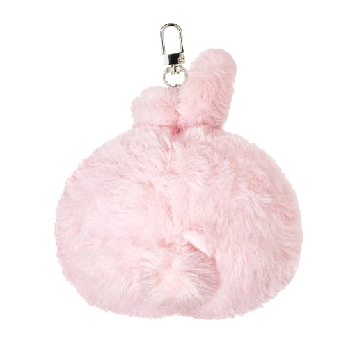 Zanmang Loopy Pink Rabbit Face Keyring