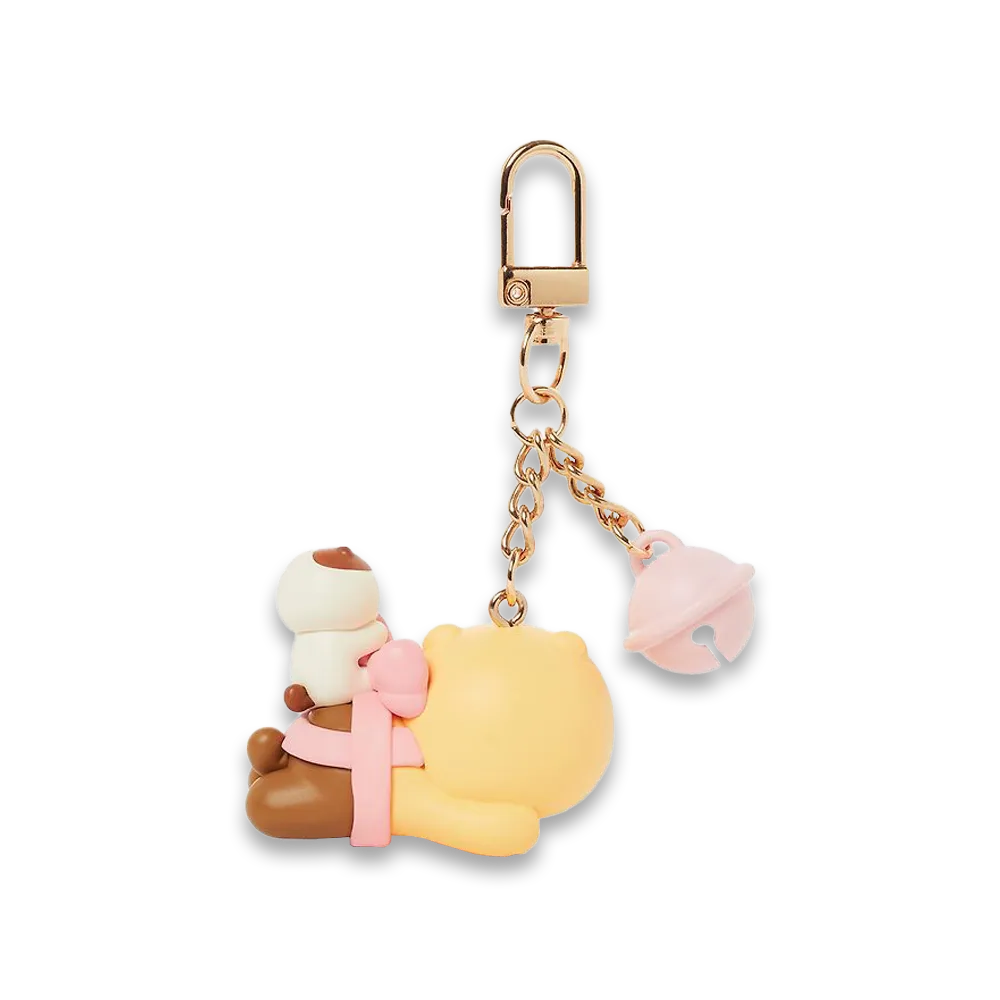 Kakao Friends [Choonsik is the Best Cat] Ribbon Figure Keyring