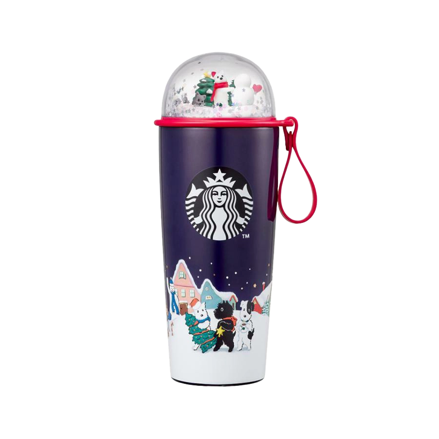 Starbucks Korea [Holiday Friends] SS Chubby Dome Tumbler 473ml