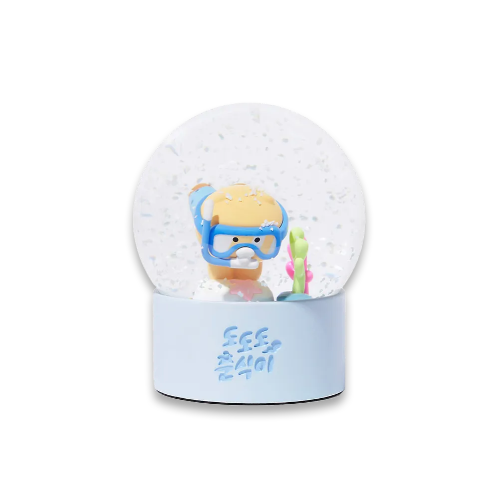 KAKAO FRIENDS RunRunRun Choonsik Waterball Snow Globe