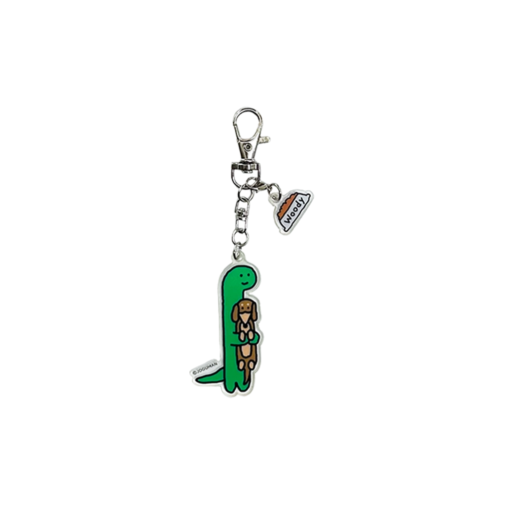 Joguman Studio Acrylic Charm Keyring