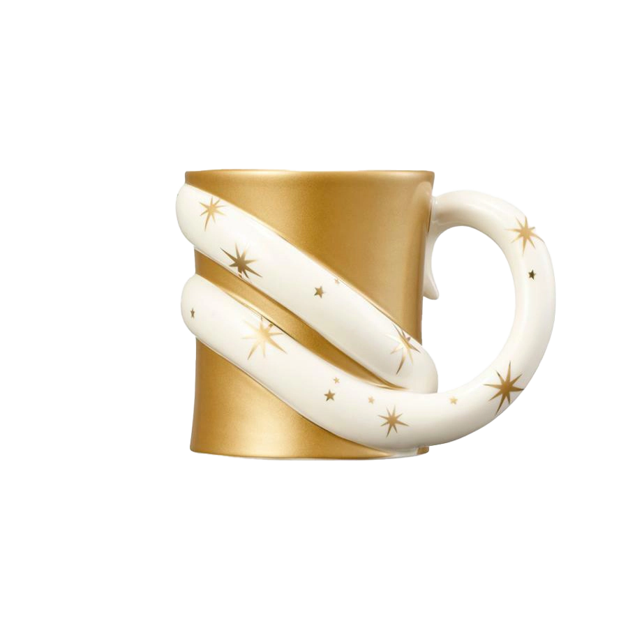 Starbucks Korea Dreaming Snake Gold Mug 355ml