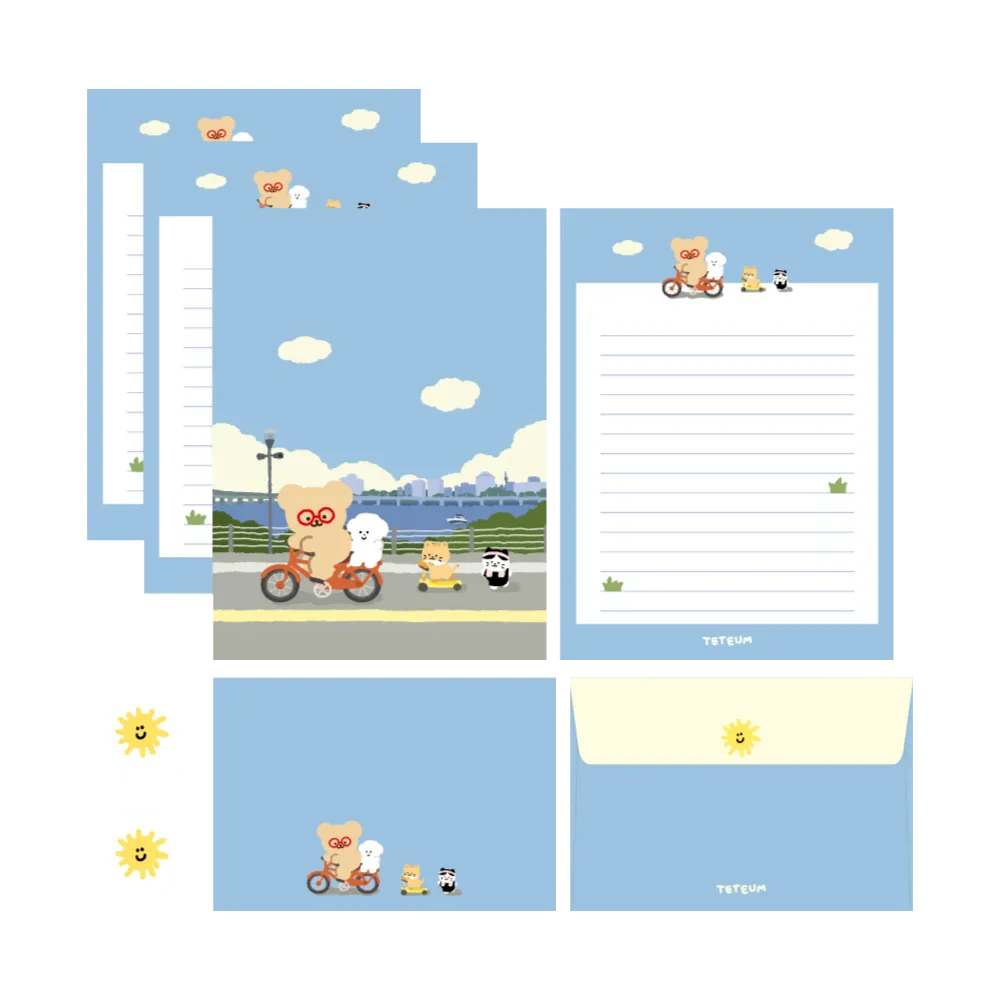 Teteum Friends Letter Set