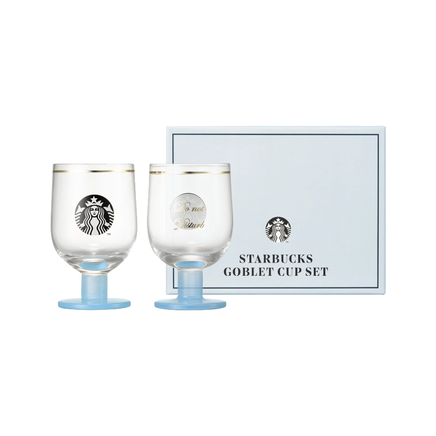 Starbucks Korea [Hotel Starbucks] Goblet Cup Set