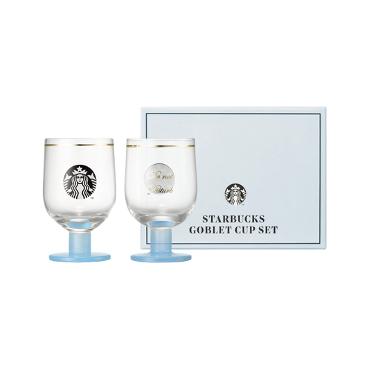 Starbucks Korea [Hotel Starbucks] Goblet Cup Set