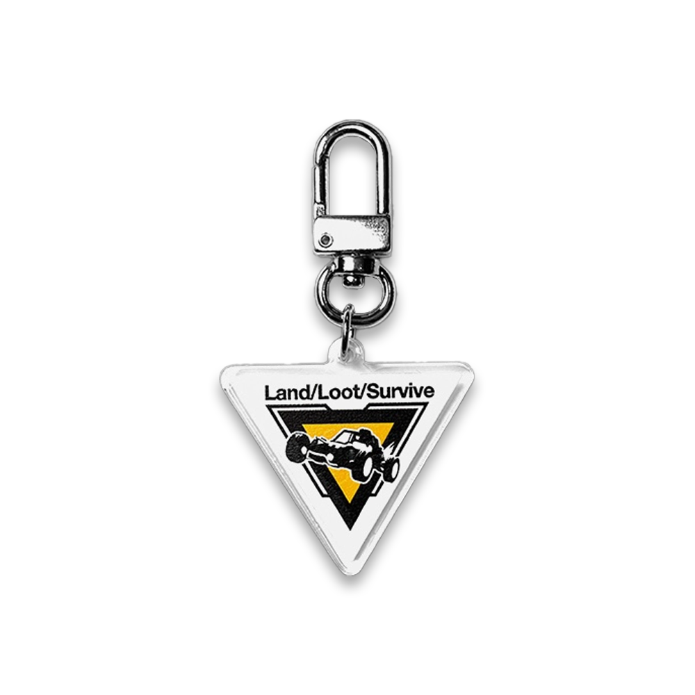 PUBG Graphic Acrylic Keyring