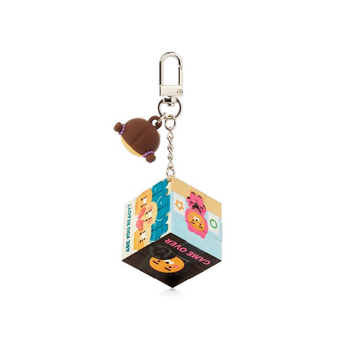 Kakao Friends X Squid Game Cube Keyring