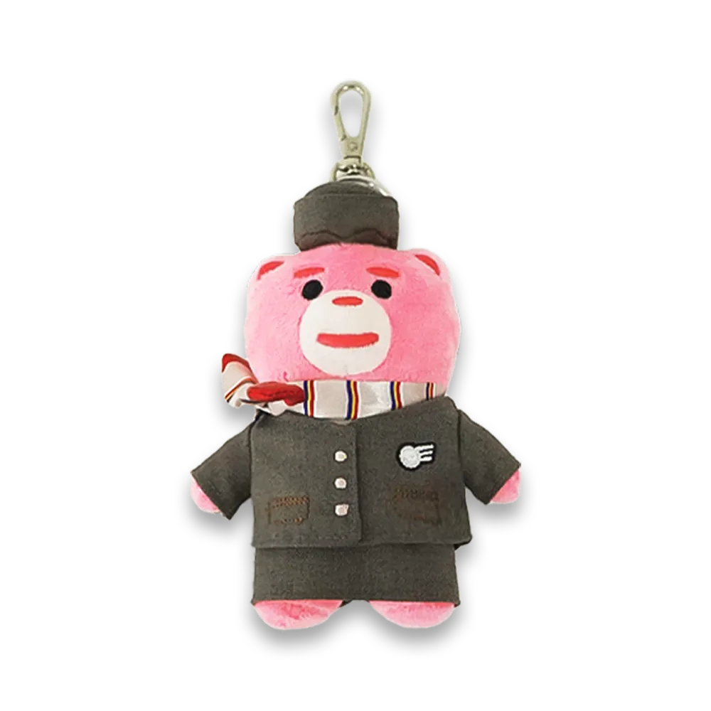 Bellygom Captain & Cabin Crew Plush Doll Keyring