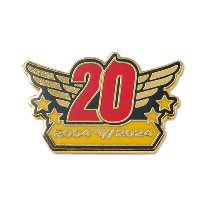 T1 20th Anniversary Badge