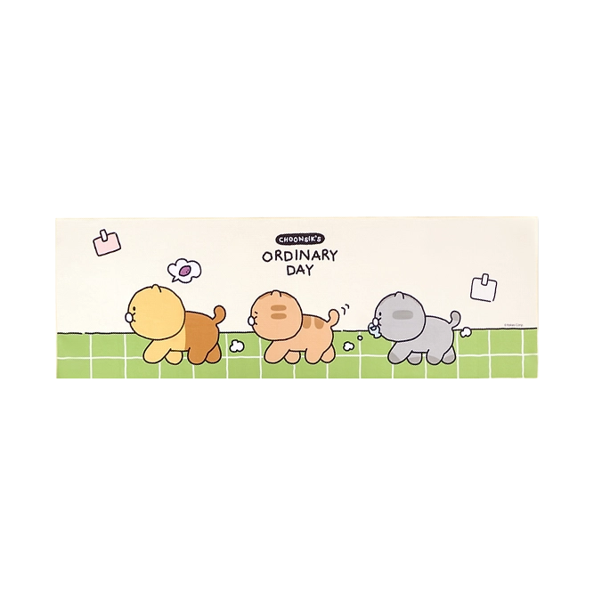Kakao Friends [Ordinary Choonsik] Yoga Mat Towel