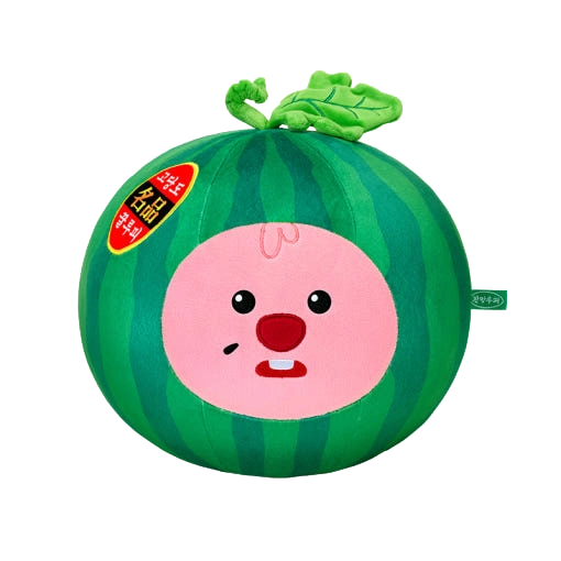 Zanmang Loopy Village Vacation Watermelon Plush Cushion