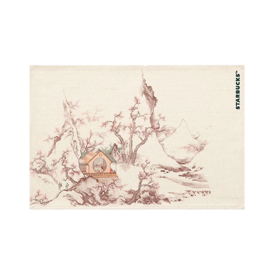 Starbucks Korea Plum Blossom Table Mat