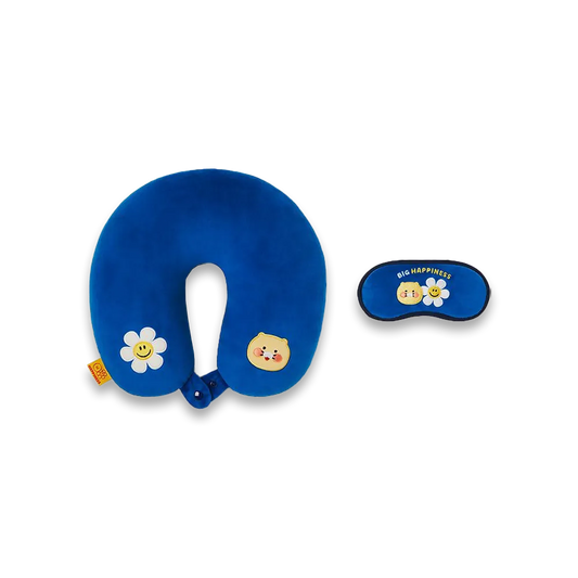 Kakao Friends X Wiggle Wiggle Neck Pillow & Eye Mask Set