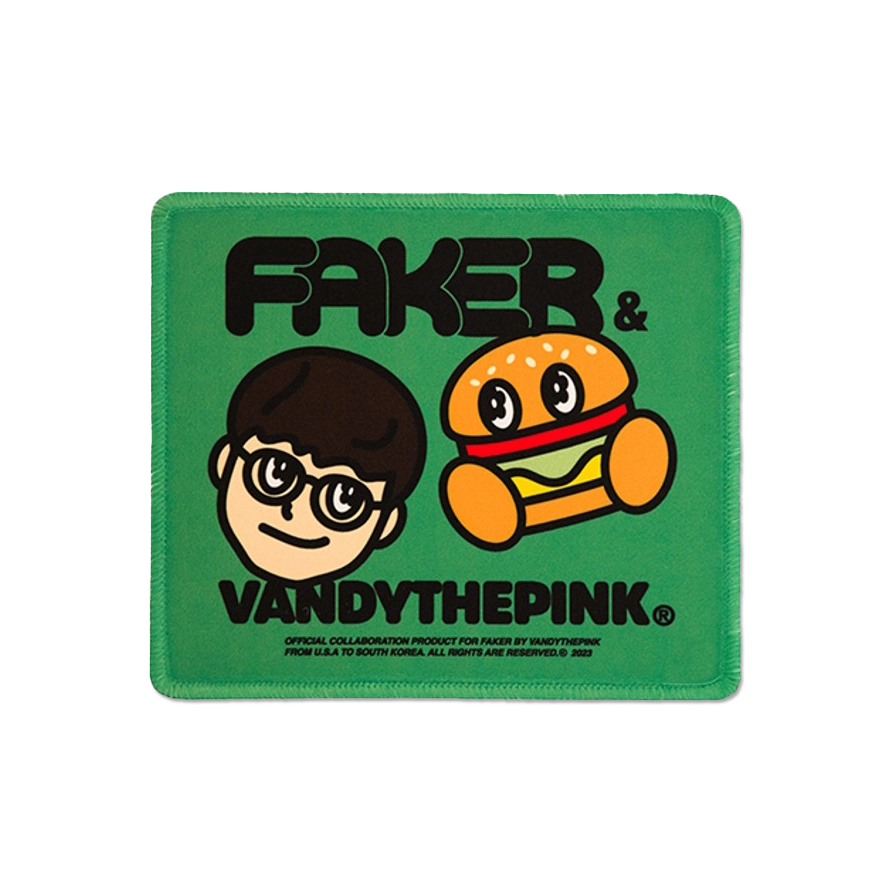 T1 [FAKER X VANDYTHEPINK] Mouse Pad