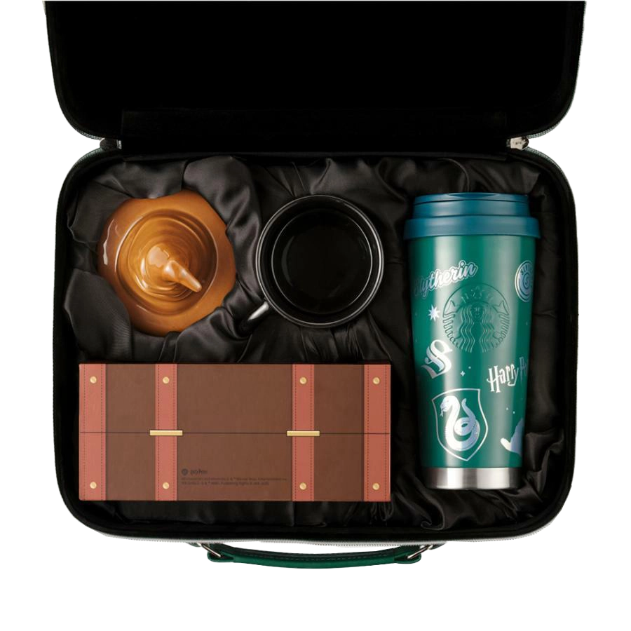 Starbucks Korea Harry Potter Limited Edition Slytherin Set