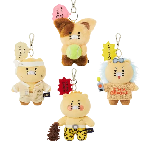 Kakao Friends [Choonsik Verse] Plush Doll Keyring