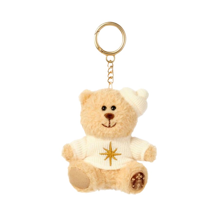 Starbucks Korea [Holiday Delight] Bearista Keychain Set