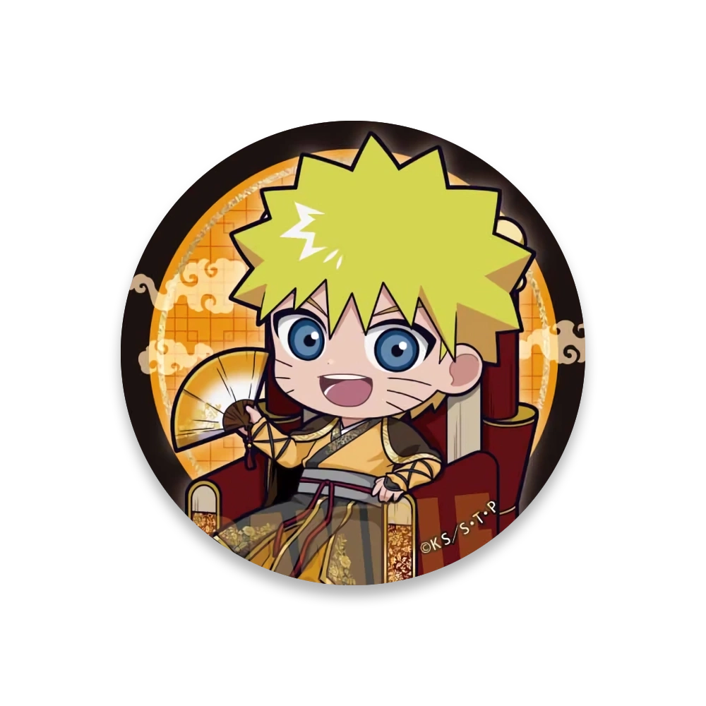 Naruto Can Badge (Throne Ver)