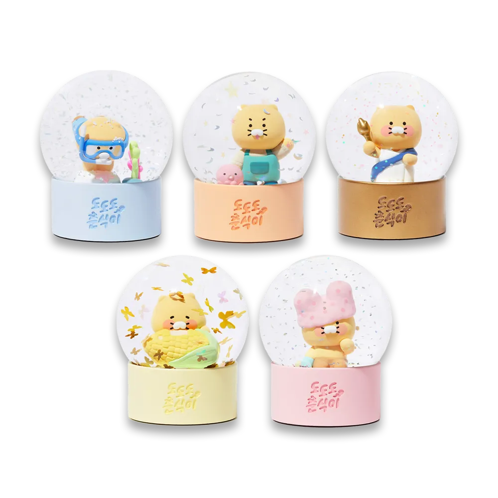 KAKAO FRIENDS RunRunRun Choonsik Waterball Snow Globe