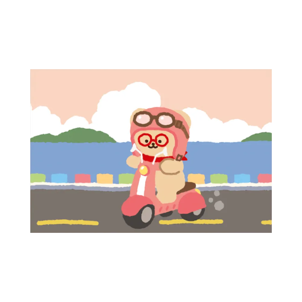 Teteum Friends Love Jeju Postcards